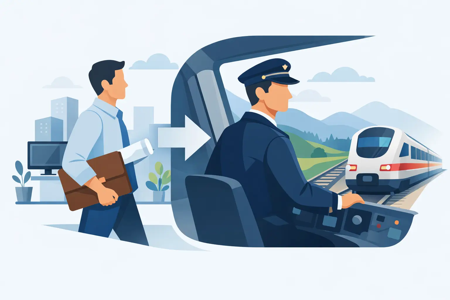 Lokführer/in werden - so klappt der Quereinstieg