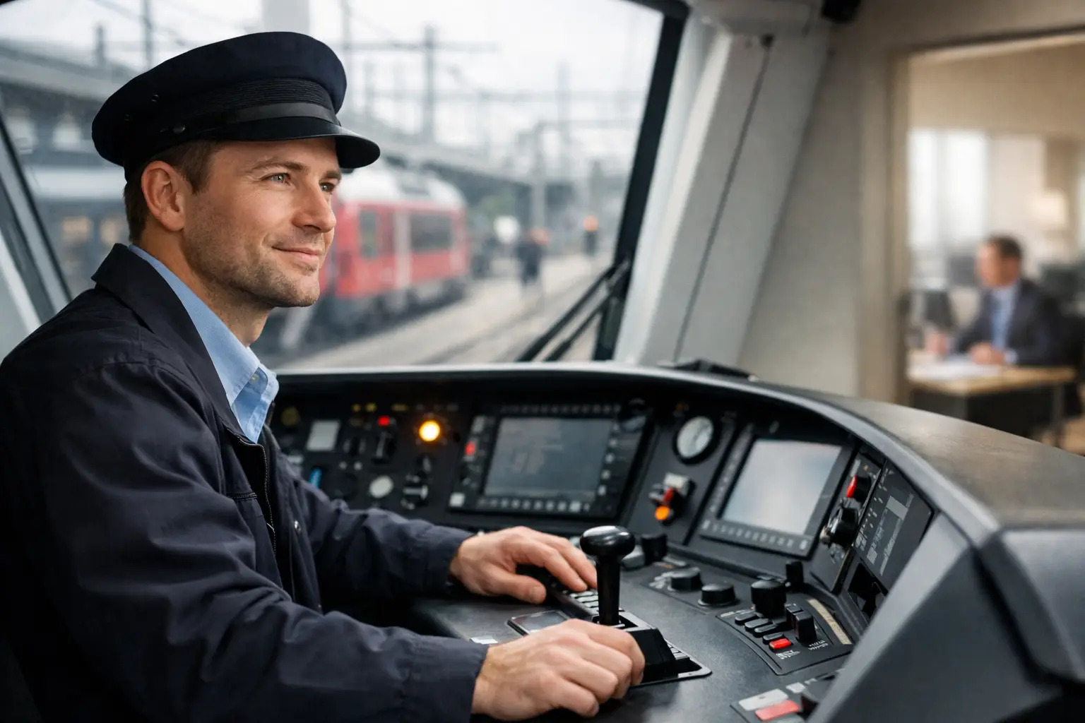 Wechsel zum Lokführer über das Amt
