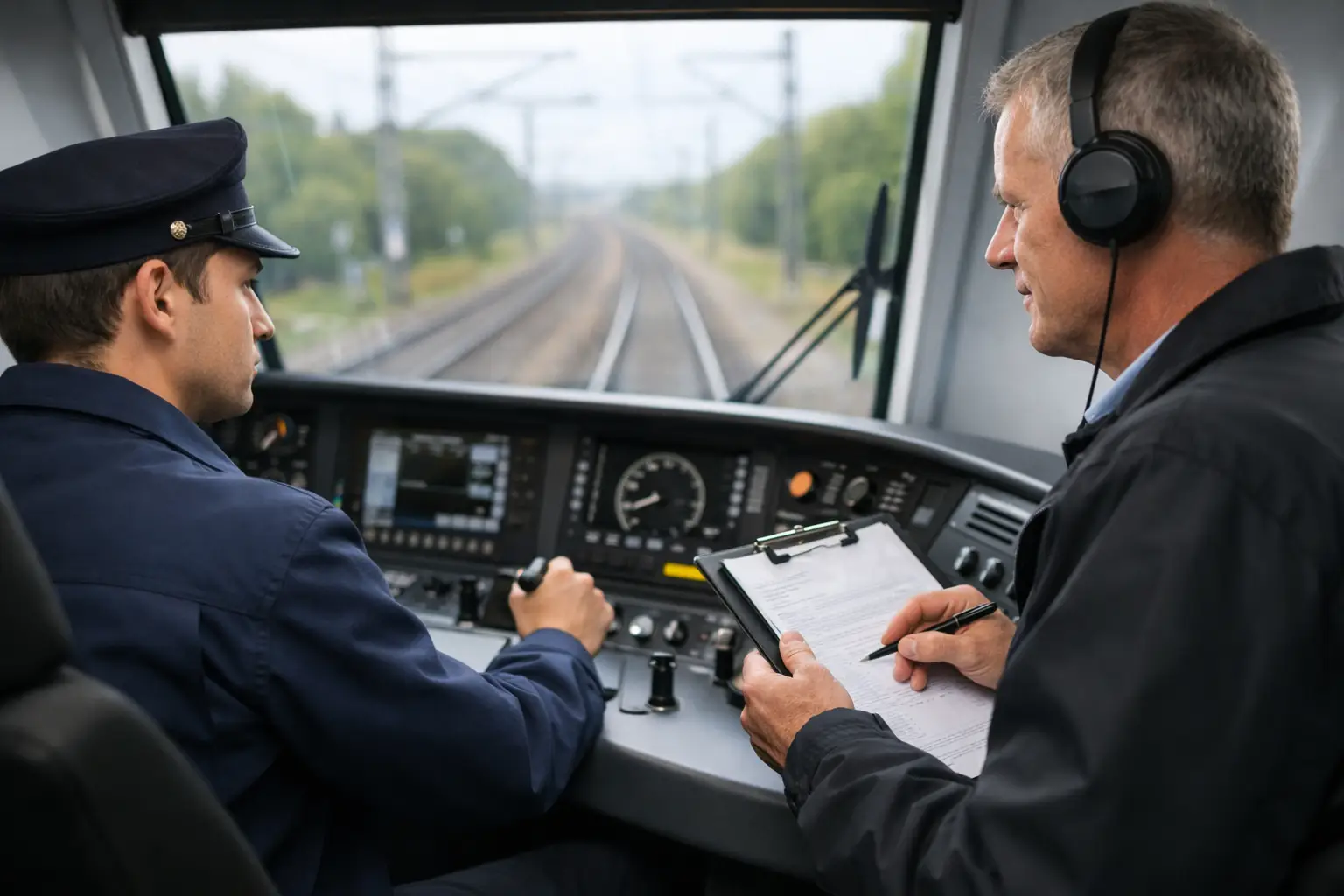 Wie läuft die Lokführerprüfung ab?