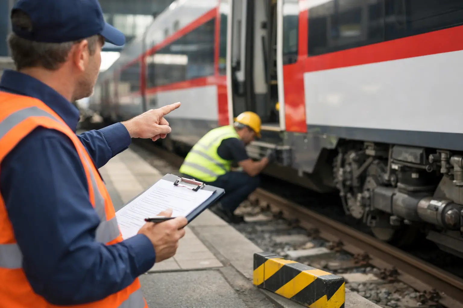Eisenbahn-Sicherheit beginnt vor der Abfahrt