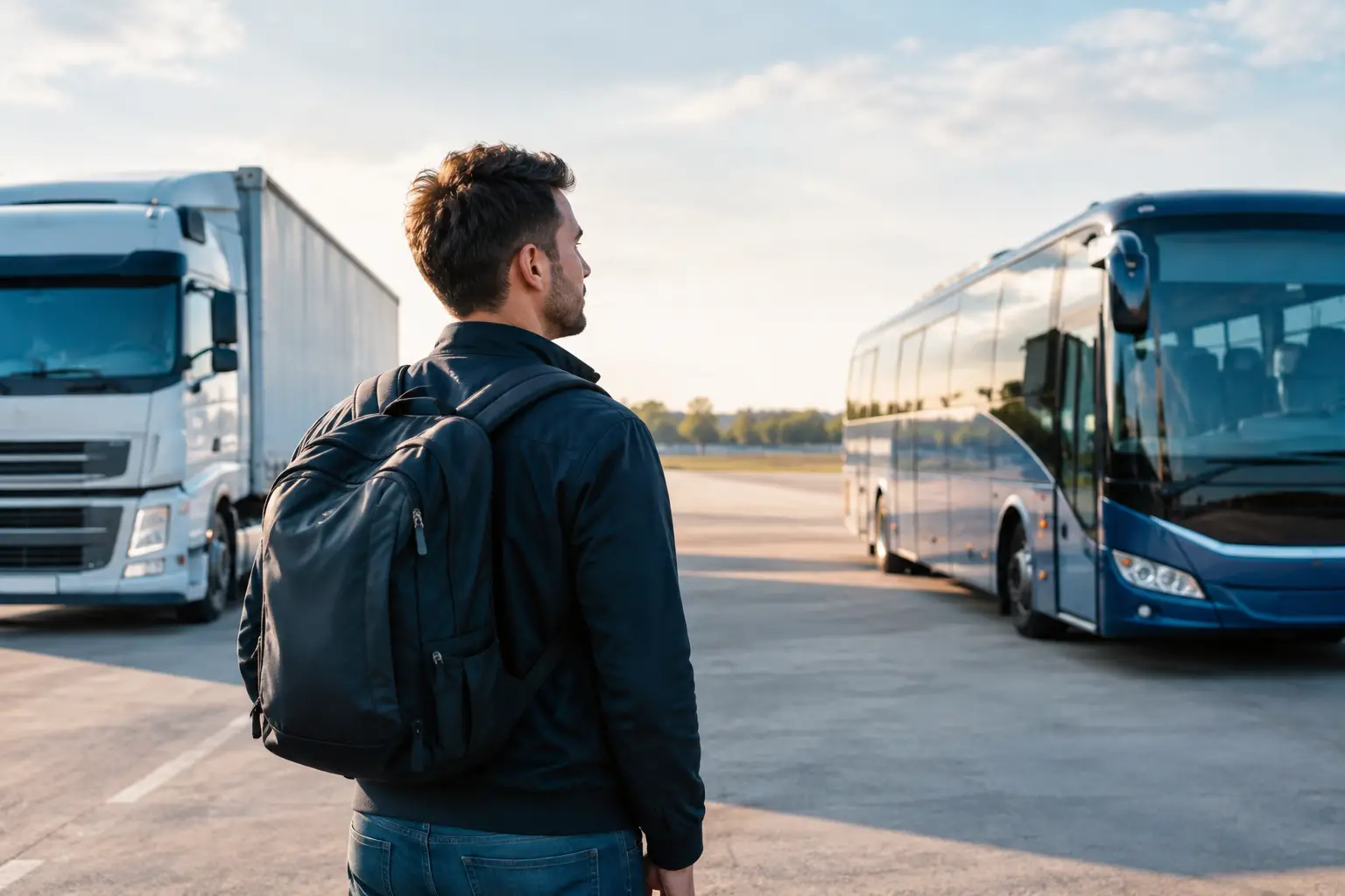 Gütertransport oder Personenverkehr - leichterer Einstieg?